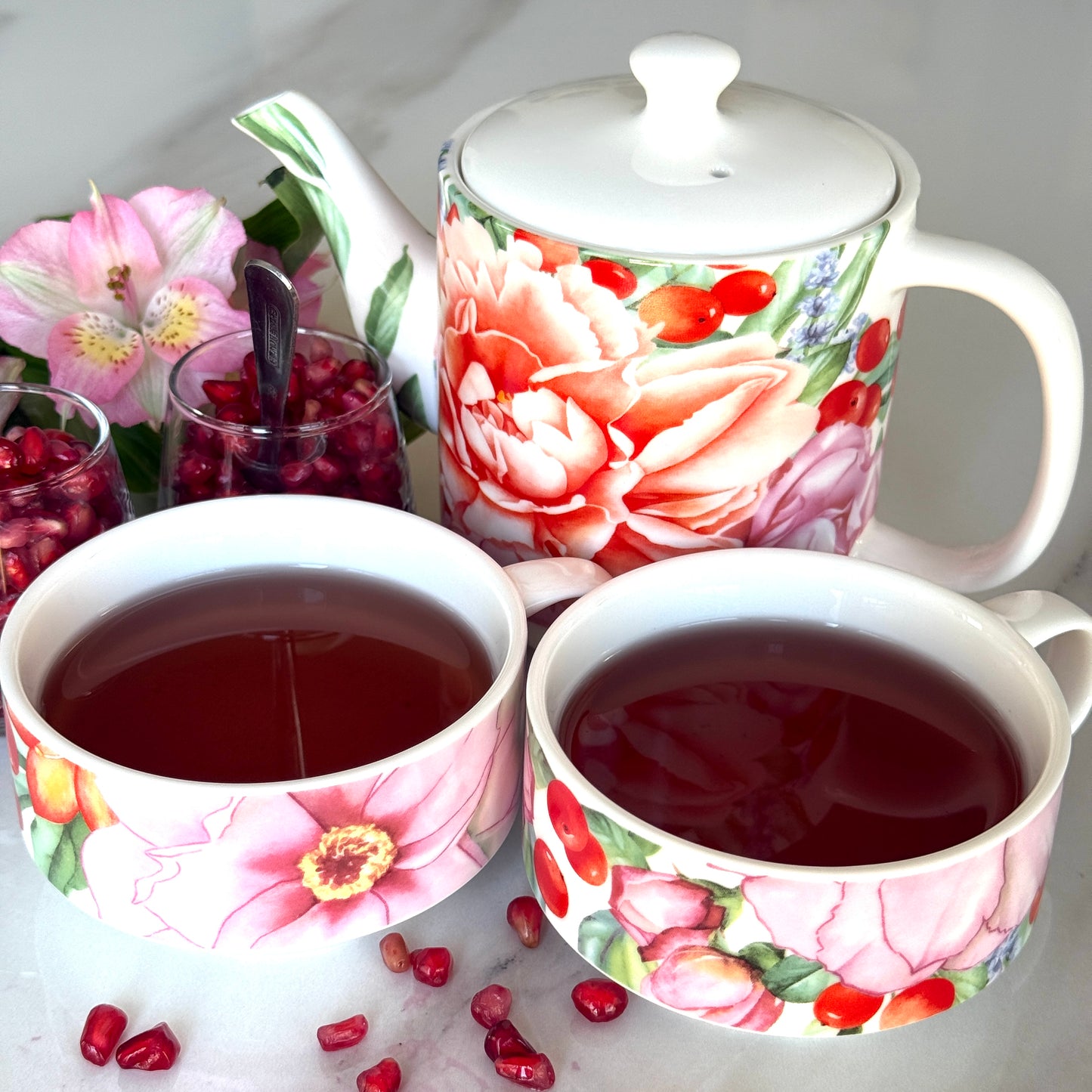 Pomegranate Hibiscus