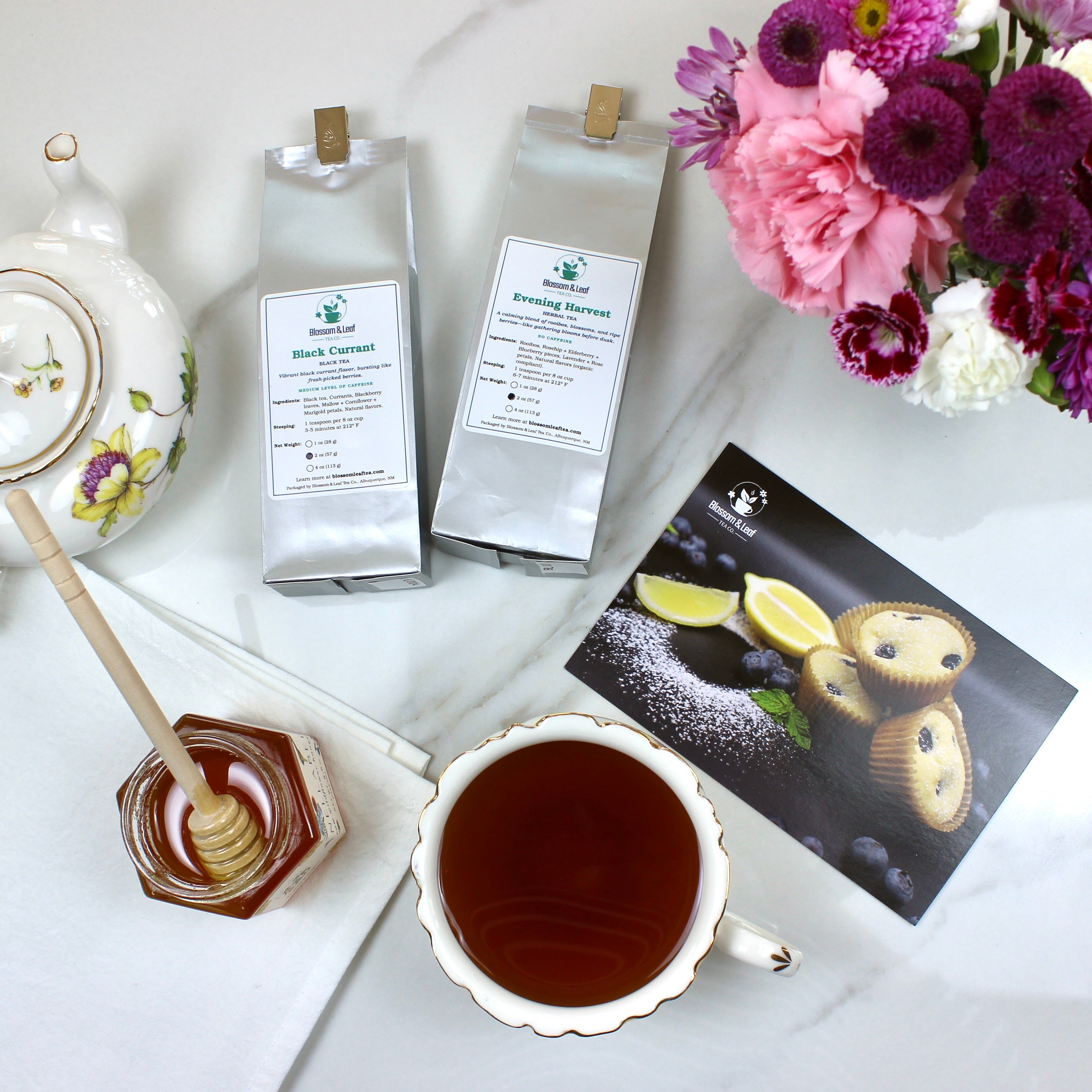 The Afternoon Tea Experience – Blossom & Leaf Tea Co.