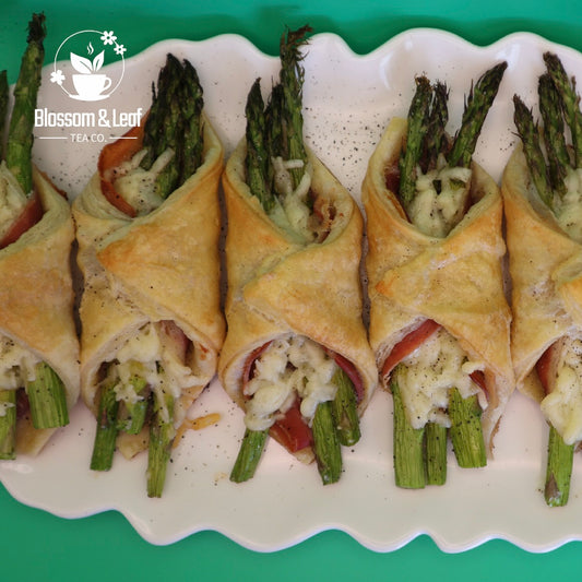 Prosciutto & Asparagus Cheese Wraps